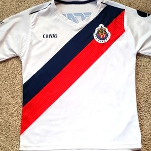 Chivas Guadalajara Futbol Jersey, Tecate and Pepsi
